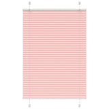 Vidaxl plissé rolgordijn 90x150 cm stofbreedte 89,4 cm polyester roze
