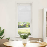 Vidaxl plissé rolgordijn 45x100 cm stofbreedte 44,4 cm polyester wit