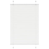 Vidaxl plissé rolgordijn 90x100 cm stofbreedte 89,4 cm polyester wit