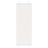 Vidaxl plissé rolgordijn 70x200 cm stofbreedte 69,4 cm polyester wit