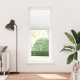 Vidaxl plissé rolgordijn 70x200 cm stofbreedte 69,4 cm polyester wit