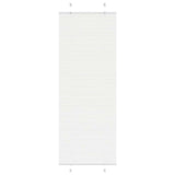Vidaxl plissé rolgordijn 75x200 cm stofbreedte 74,4 cm polyester wit