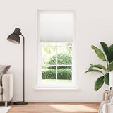 Vidaxl plissé rolgordijn 100x200 cm stofbreedte 99,4cm polyester wit