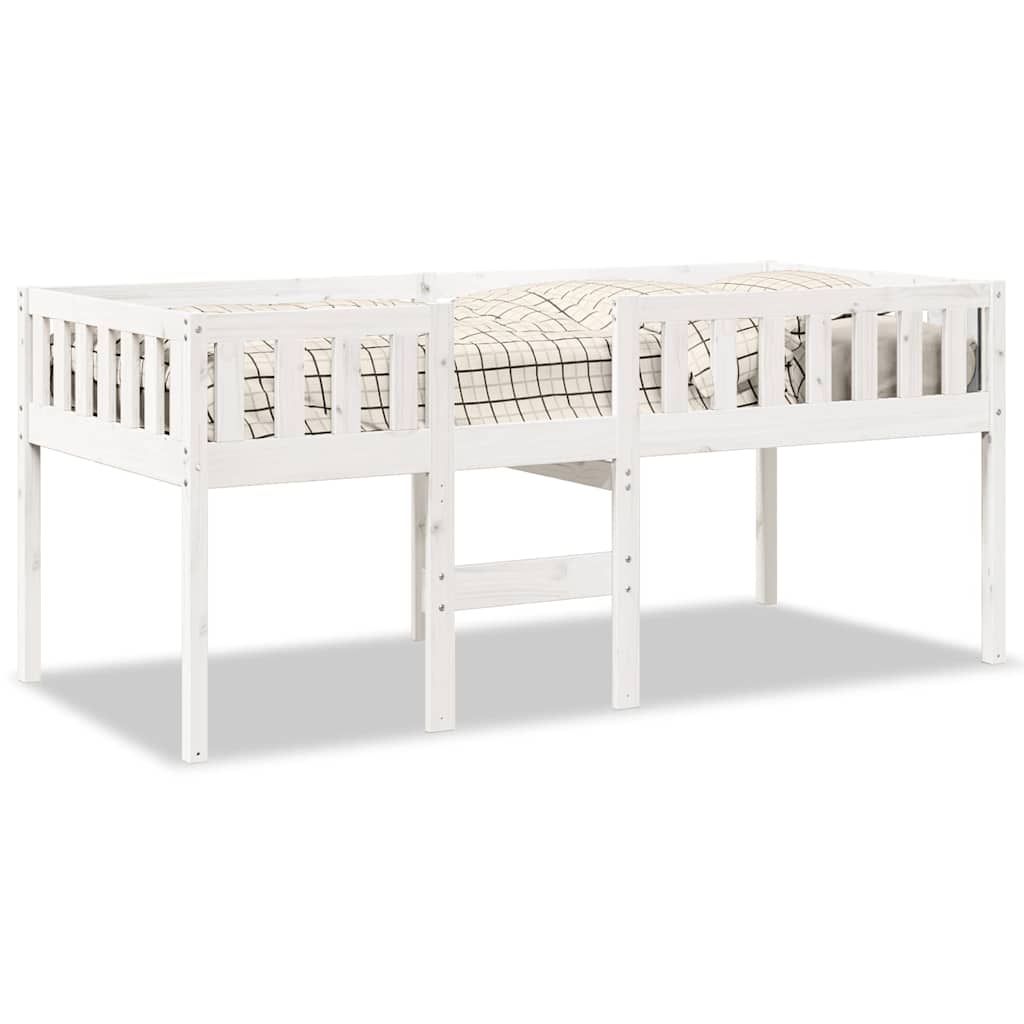 Vidaxl kinderbed zonder matras massief grenenhout wit 90x190 cm