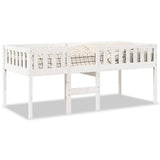 Vidaxl kinderbed zonder matras massief grenenhout wit 90x190 cm