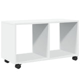Vidaxl rolkast 72x33x42,5 cm bewerkt hout wit
