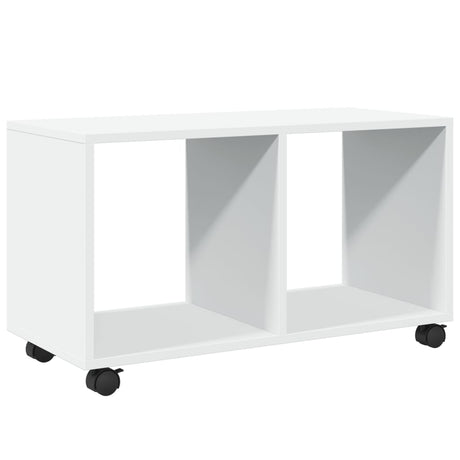 Vidaxl rolkast 72x33x42,5 cm bewerkt hout wit