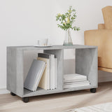 Vidaxl rolkast 72x33x42,5 cm bewerkt hout betongrijs