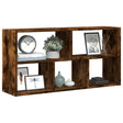 Vidaxl wandschap 100x25x50 cm bewerkt hout gerookt eikenkleurig