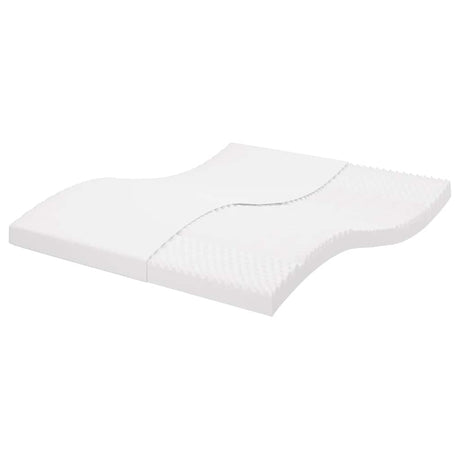 Vidaxl schuimmatras 7 zones hardheid 20 ild 200x220 cm wit