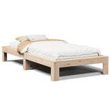 Vidaxl bedframe zonder matras massief grenenhout 90x190 cm