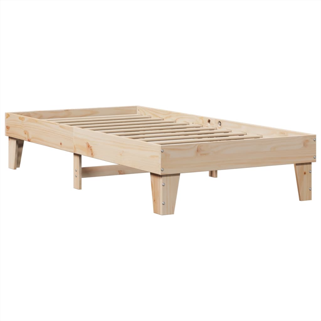Vidaxl bedframe zonder matras massief grenenhout 90x190 cm