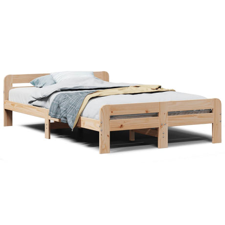 Vidaxl bedframe zonder matras massief grenenhout 120x190 cm