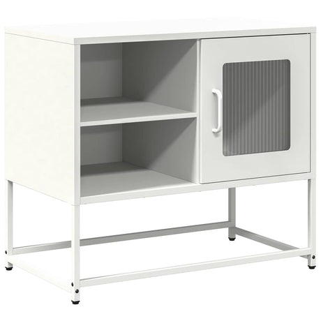 Vidaxl tv-meubel 68x39x60,5 cm staal wit