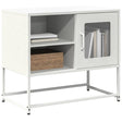 Vidaxl tv-meubel 68x39x60,5 cm staal wit