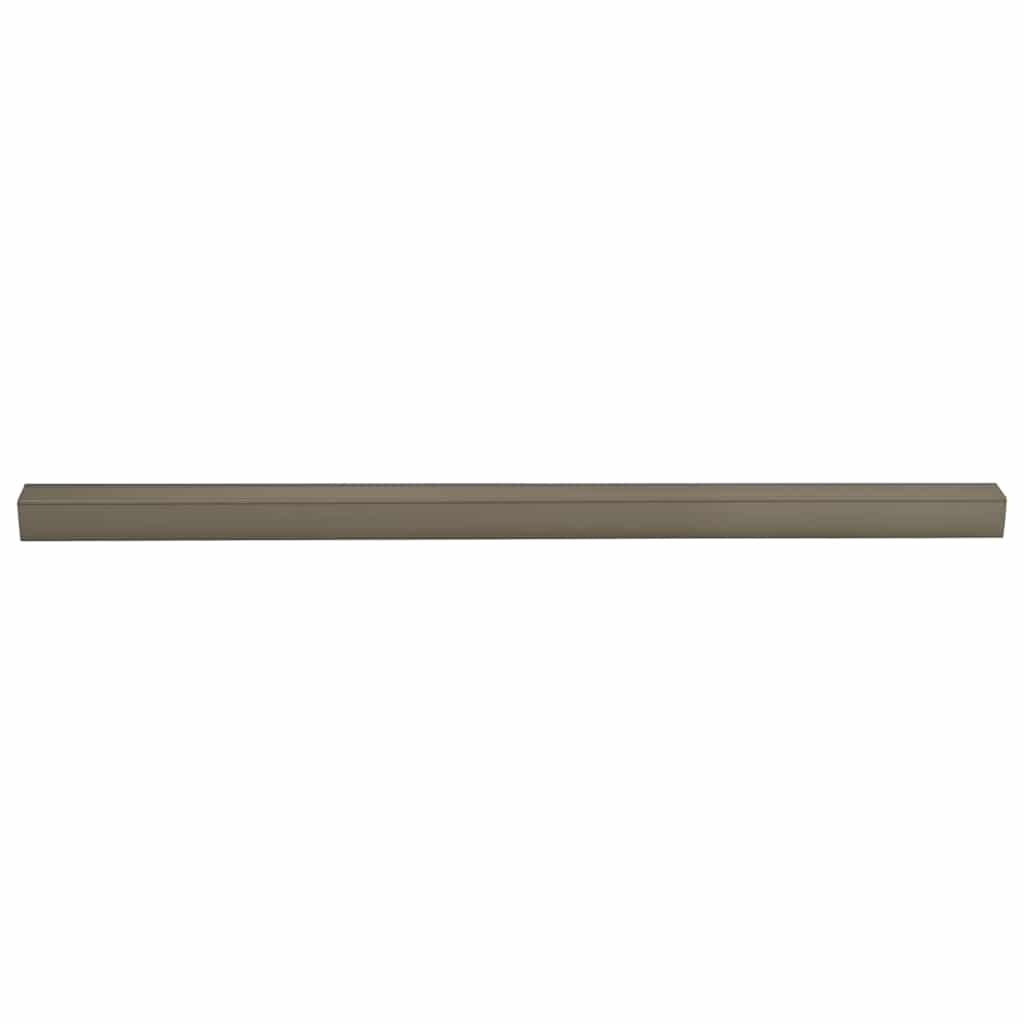 Vidaxl trapprofielen 30 pcs champagne 67 x 3.5 x 3 cm aluminium