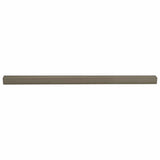Vidaxl trapprofielen 30 pcs champagne 67 x 3.5 x 3 cm aluminium