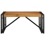 Vidaxl salontafel 80x80x35 cm massief acaciahout