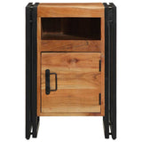 Vidaxl nachtkastje 40x40x59 cm massief hout acacia