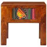 Vidaxl nachtkastje 2 st 40x40x36 cm massief acaciahout