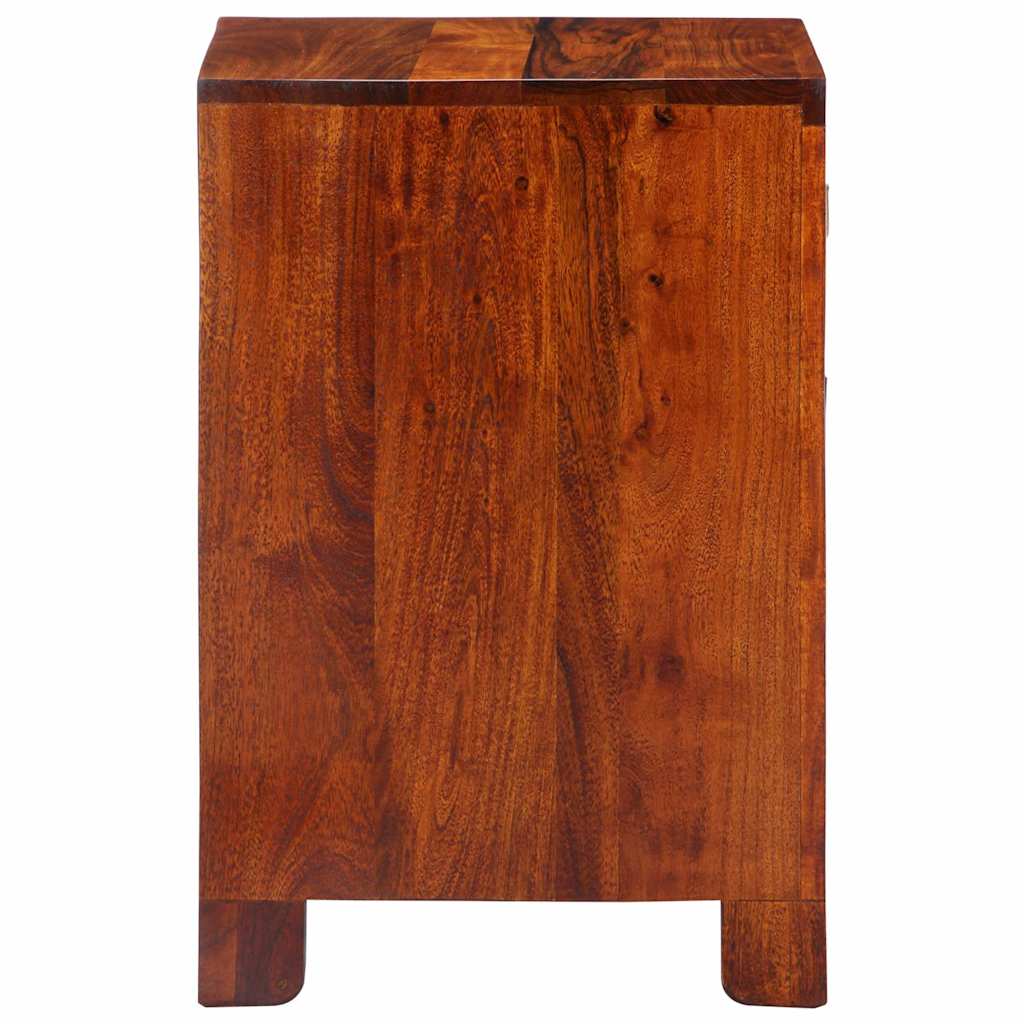Vidaxl nachtkastje 40x40x60 cm massief acaciahout