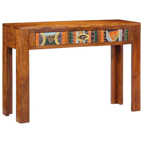 Vidaxl wandtafel 110x35x75 cm massief acaciahout