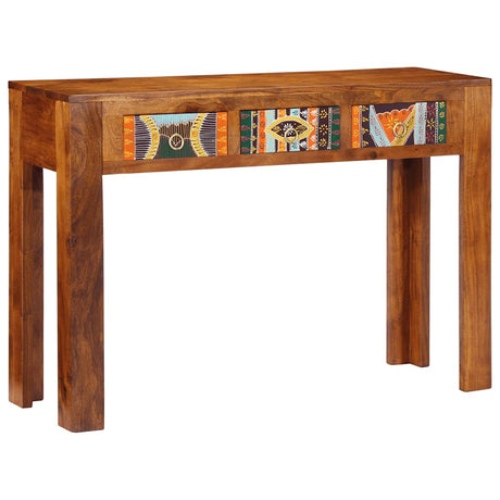 Vidaxl wandtafel 110x35x75 cm massief acaciahout