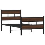 Vidaxl bedframe met hoofdbord en voetbord zonder matras 100x190 cm