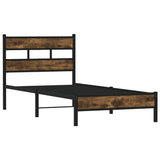 Vidaxl bedframe met hoofdbord zonder matras sonoma eiken 80x200 cm