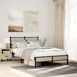 Vidaxl bedframe zonder matras hout sonoma eikenkleurig 120x200 cm