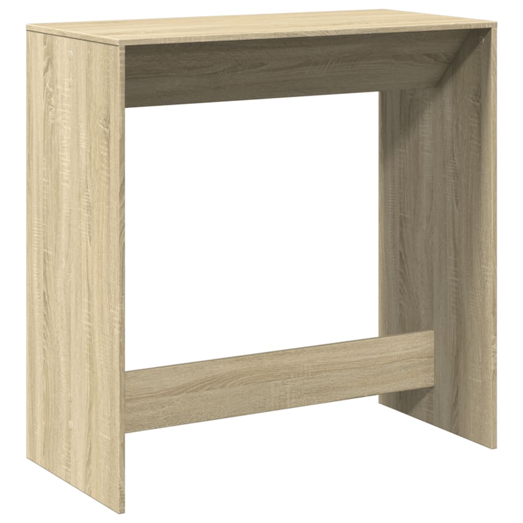 Vidaxl bartafel 102x50x103,5 cm bewerkt hout sonoma eikenkleur