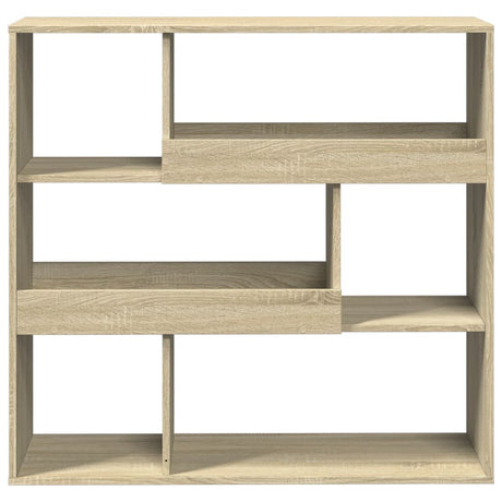 Vidaxl boekenkast kamerscherm 100x33x94,5 cm sonoma eikenkleurig