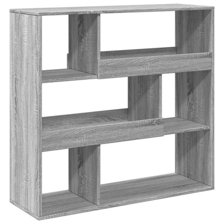 Vidaxl boekenkast kamerscherm 100x33x94,5 cm grijs sonoma eiken