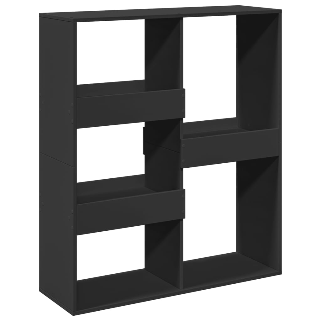Vidaxl boekenkast kamerscherm 100x33x115 cm zwart