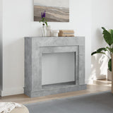 Vidaxl haardombouw 100x30x87,5 cm bewerkt hout betongrijs