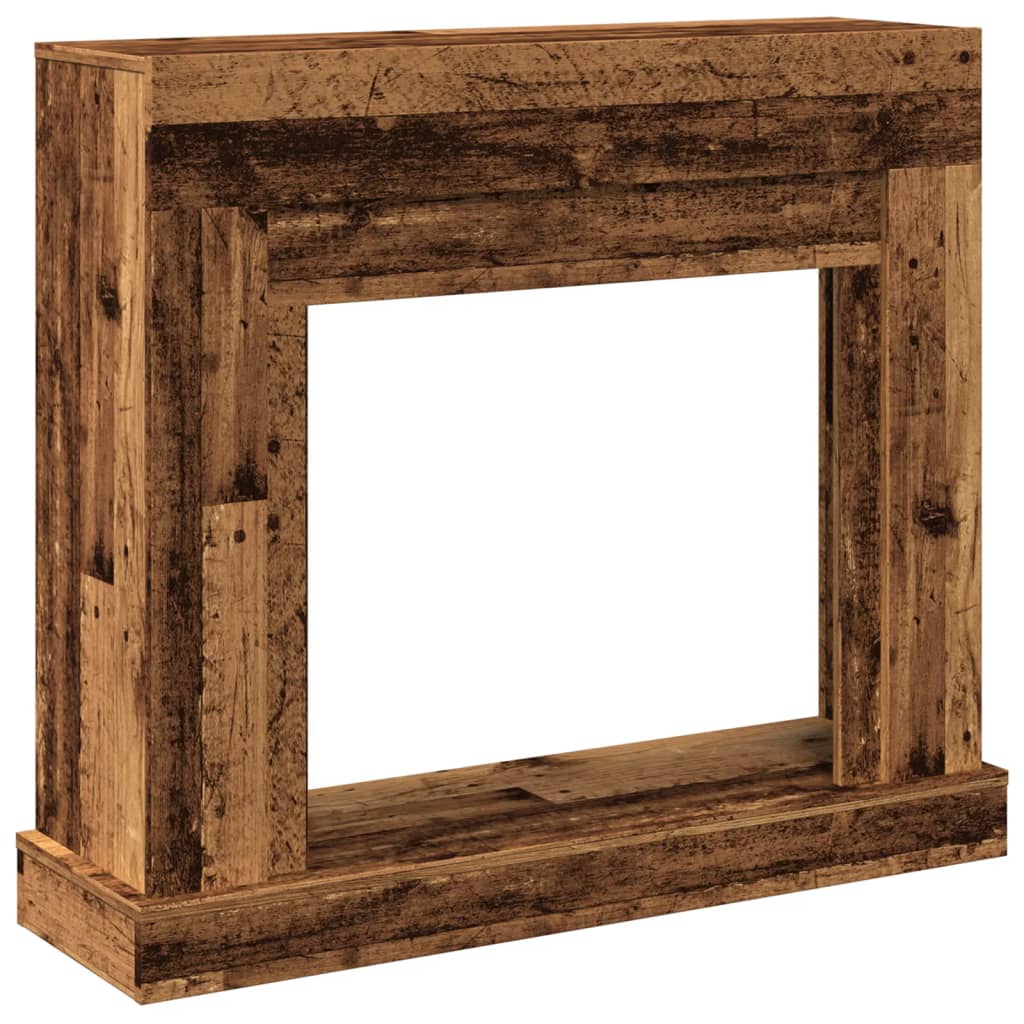 Vidaxl haardombouw 100x30x87,5 cm bewerkt hout oud houtkleurig