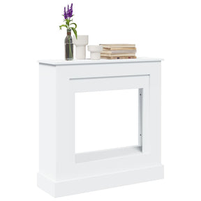 Vidaxl haardombouw 90x30x90 cm bewerkt hout wit