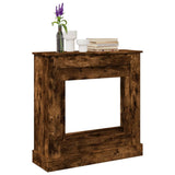 Vidaxl haardombouw 90x30x90 cm bewerkt hout gerookt eikenkleurig