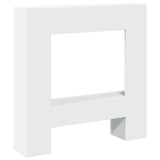 Vidaxl haardombouw 81x18x82 cm bewerkt hout wit