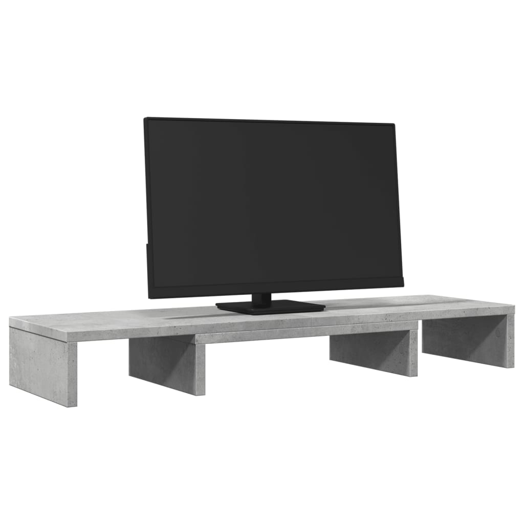 Vidaxl Monitor Standard einstellbar 80x24x10,5 cm Holzbetonpreis