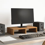 VidaXL monitor standard 50x27x10 cm processed wood artisanal oak color