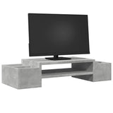 Vidaxl Monitor Stand med lagerplads 70x27x15 cm træbetonpris