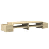 Monitor vidaxl Stand Stand STAUME 100X27X15 CM Wood Sonoma Oak