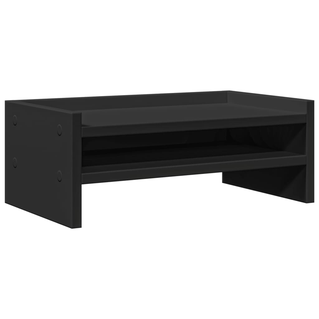 Vidaxl Monitor Stand 42x24x16 cm bearbetad trämall