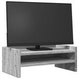 Stojak na monitor vidaxl 42x24x16 cm przetworzony drewniany drewniany dąb sonoma