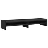 Vidaxl Monitor Standard 100x24x16 cm Black in legno elaborato