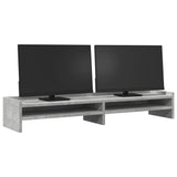 Vidaxl Monitor Standard 100x24x16 cm Zpracované dřevěné betonové ceny