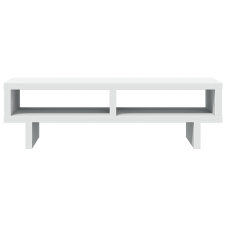 Vidaxl monitorstandaard 50x27x15 cm bewerkt hout wit