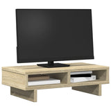 Vidaxl Monitor se encuentra 50x27x15 cm de madera procesada Sonoma Oak Colored