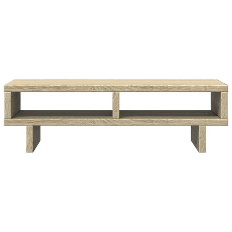 Vidaxl monitorstandaard 50x27x15 cm bewerkt hout sonoma eikenkleurig